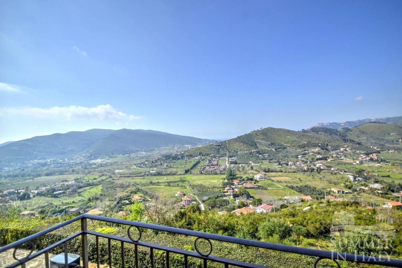 Willa Sulle Onde Della Collina Montecorice Zewnętrze zdjęcie